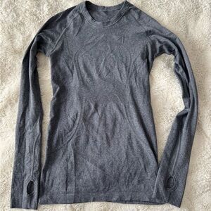 Lululemon Long Sleeve Grey Swiftly Tech